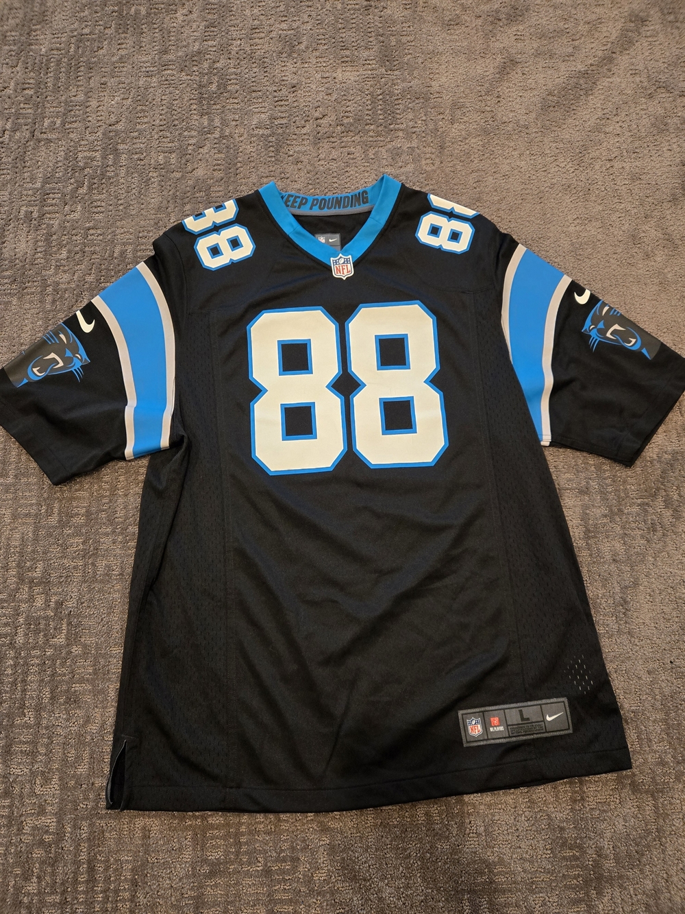 Nike Carolina Panthers Greg Olsen Football Jersey